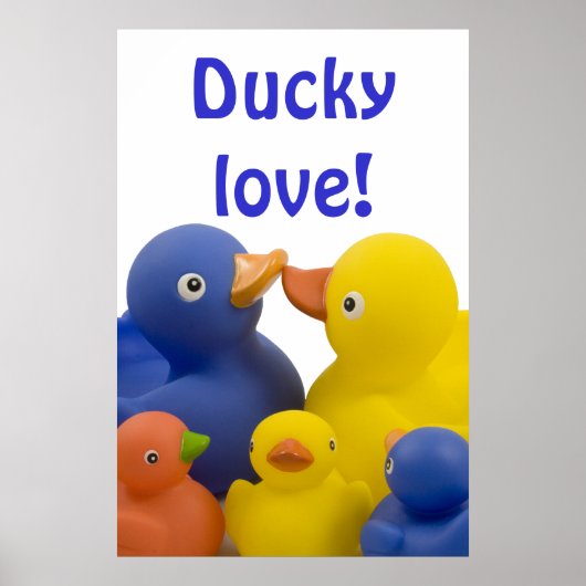 Ducky love - poster (Voorkant)
