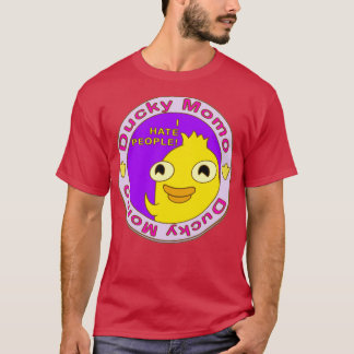 Ducky Momo ik haat mensen T-shirt