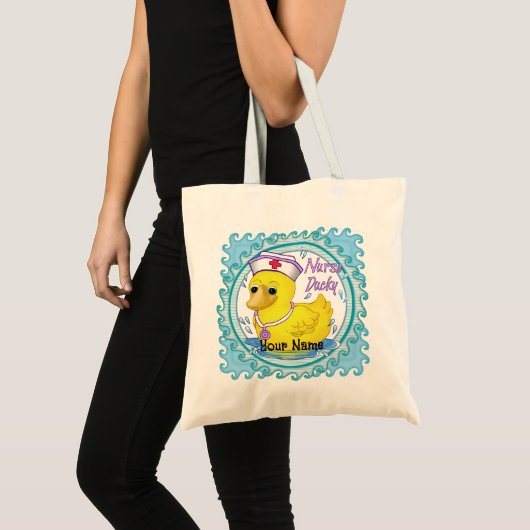 Ducky Nurse Canvas tas (Voorkant (product))