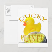 Ducky Planet Logo Briefkaart (Voorkant / Achterkant)