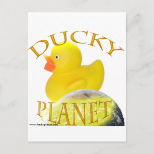 Ducky Planet Logo Briefkaart