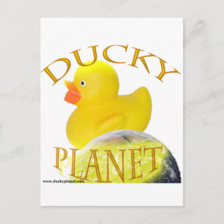 Ducky Planet Logo Briefkaart