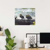 Ducky Print Geen Rand -24x20-andere beschikbare gr (Thuiskantoor)