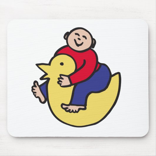 Ducky Rider Muismat (Voorkant)