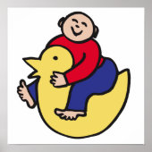 Ducky Rider Poster (Voorkant)