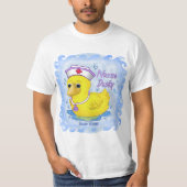 Ducky schattige verpleegster t-shirt (Voorkant)