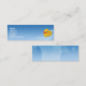 Ducky - Skinny Mini Visitekaartje (Voorkant / Achterkant)