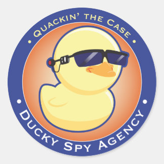 Ducky Spy Agency Sticker