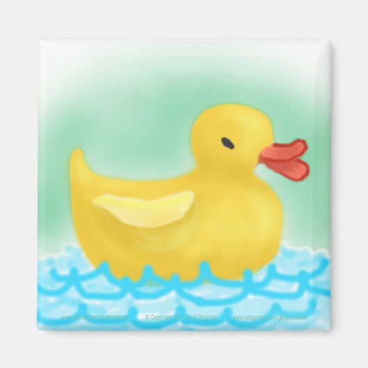 DUCKY SQ Magnet (Voorkant)