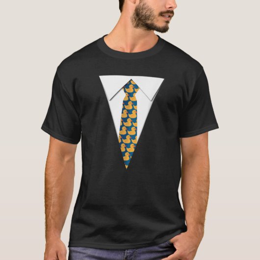 Ducky Stropdas T-shirt (Voorkant)