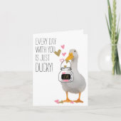 Ducky Valentijn Kaart (Voorkant)