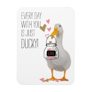 Ducky Valentijn Magneet