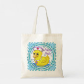 Ducky Verpleegster Tote Bag (Achterkant)