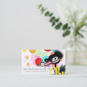 Ducky Whimsical Visitekaartje (Staand voorkant)