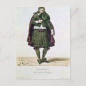 Ducroisy in de titel van Tartuffe Briefkaart (Voorkant)