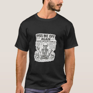 Duct Duct Tape Skelet Grappige Sarcastische Hallow T-shirt