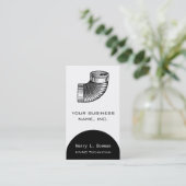 Duct Elbow Visitekaartje (Staand voorkant)