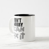 Duct-tape $ 17,95 Mok met twee tonnen koffie (Voorkant links)