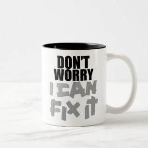 Duct-tape $ 17,95 Mok met twee tonnen koffie