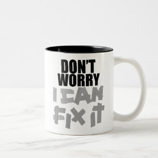 Duct-tape $ 17,95 Mok met twee tonnen koffie