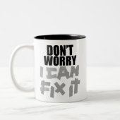 Duct-tape $ 17,95 Mok met twee tonnen koffie (Links)