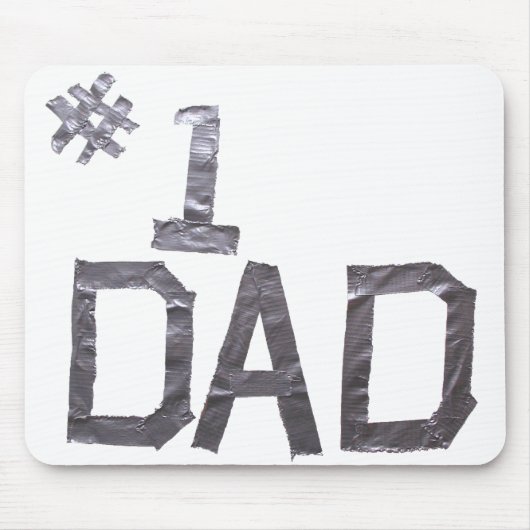 Duct tape-#1 Dad Muismat (Voorkant)
