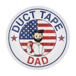 Duct Tape Dad - Cutting Board Snijplank