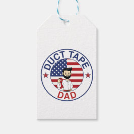 Duct Tape Dad - Gift Tag Cadeaulabel