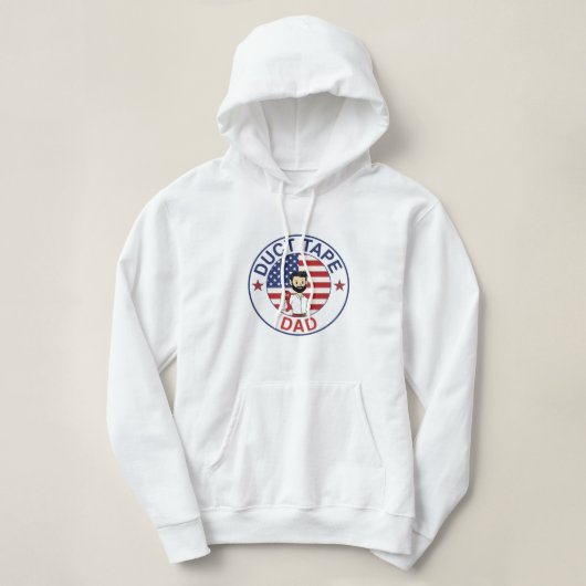 Duct Tape Dad - Hoodie (Dames) (Design voorkant)