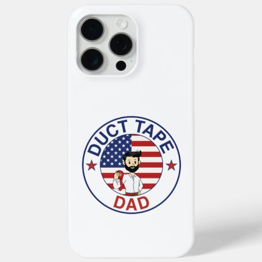 Duct Tape Dad - iPhone Hoesje (Achterkant)
