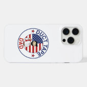 Duct Tape Dad - iPhone Hoesje 15 Pro Max Case (Achterkant horizontaal)