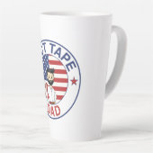 Duct Tape Dad - Latte Mug Mok (Rechterhoek)