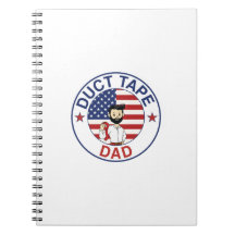 Duct Tape Dad - Spiraal Notebook