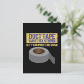 Duct-tape kan geen stuitbare harde schijf herstell briefkaart (Staand voorkant)