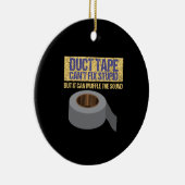 Duct-tape kan geen stuitbare harde schijf herstell keramisch ornament (Rechts)