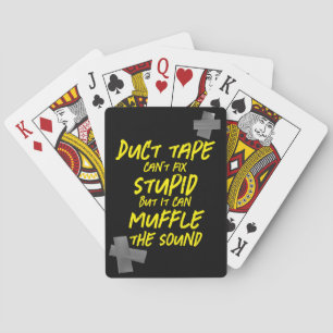 Duct-tape kan geen stuitbare harde schijf herstell pokerkaarten