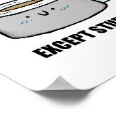 Duct tape kan repareren alles offerte Poster (Hoek)