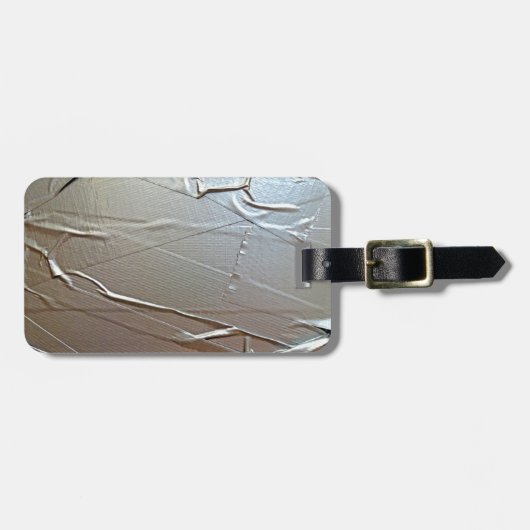 Duct Tape-look Bagagelabel (Voorkant horizontaal)