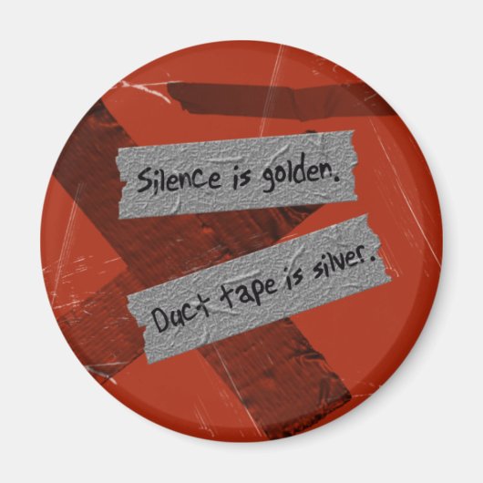 Duct tape magneet (Voorkant)
