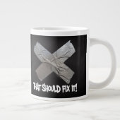 Duct-tape moet worden gefixeerd grote koffiekop (Rechts)