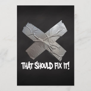 Duct-tape moet worden gefixeerd kaart