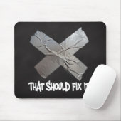 Duct-tape moet worden gefixeerd muismat (Met muis)