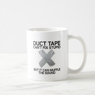 Duct Tape Moffel Stom Grappige Mok