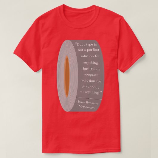 Duct Tape Mythbusters T-shirt (Design voorkant)