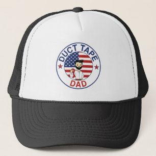 Duct Tape Papa - Trucker Hoed Pet