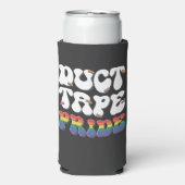 Duct Tape Pride - Blikkoeler Seltzer Blikjeskoeler (Seltzer Voorkant)
