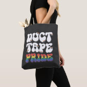 Duct Tape Pride - Boodschappentas Tote Bag (Dichtbij)