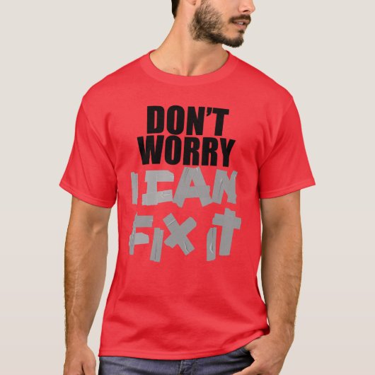 Duct tape-Shirt T-shirt (Voorkant)