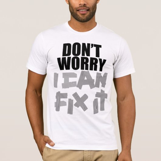 Duct tape-Shirt T-shirt (Voorkant)