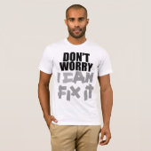 Duct tape-Shirt T-shirt (Voorkant volledig)